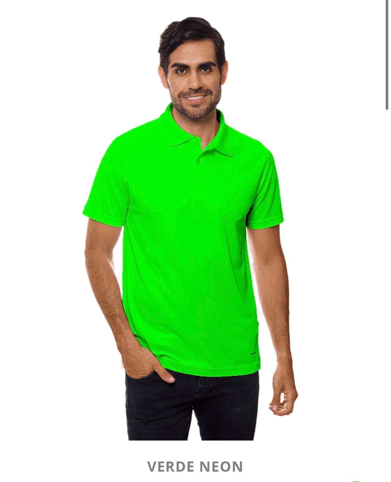 Playera Polo Dry fit