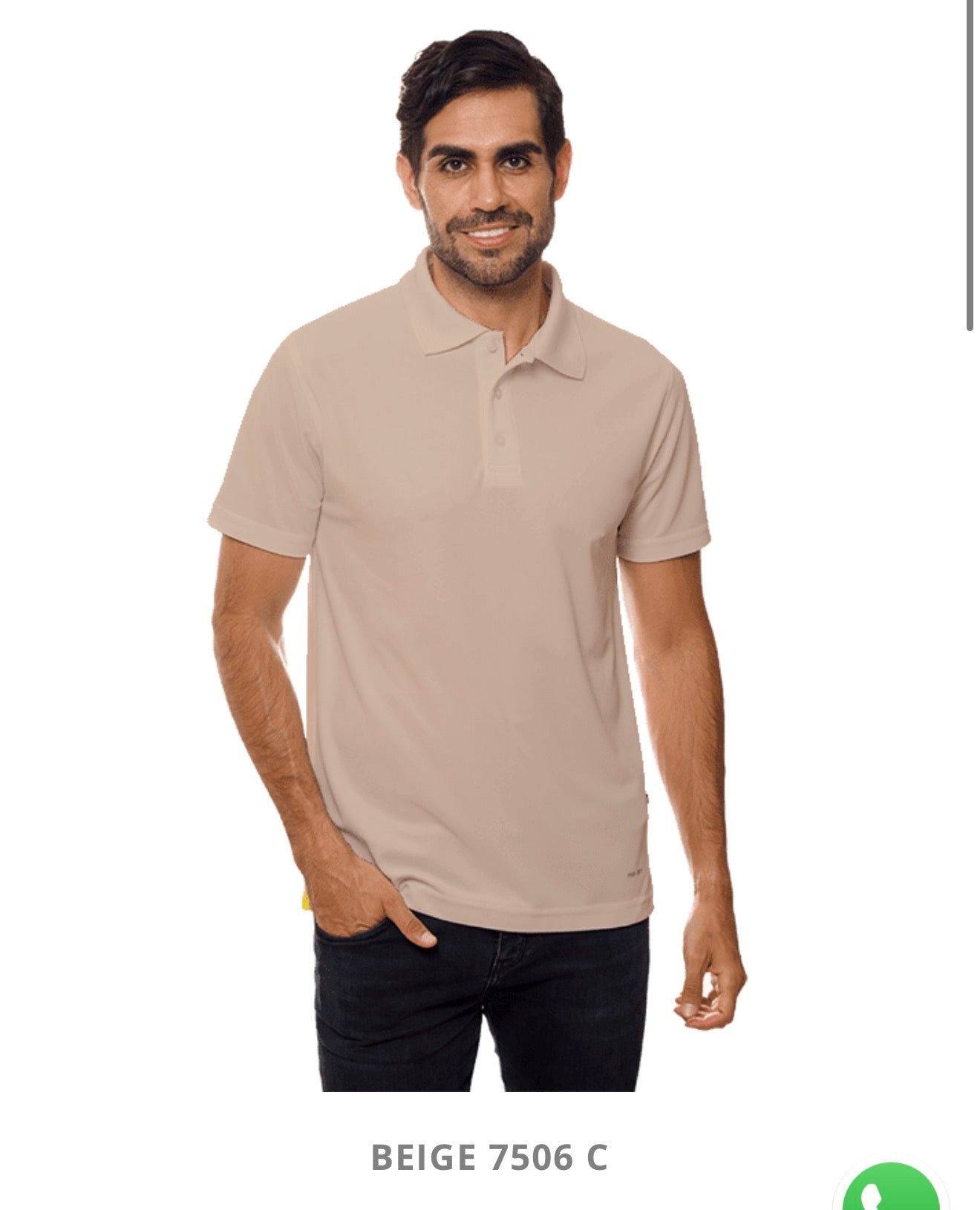 Playera Polo Dry fit